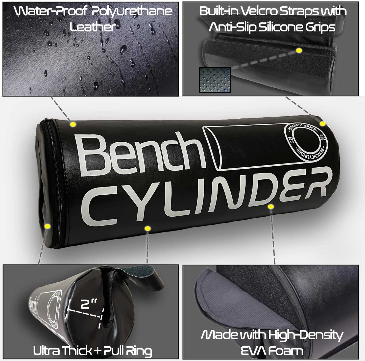 Bench Cylinder Leather