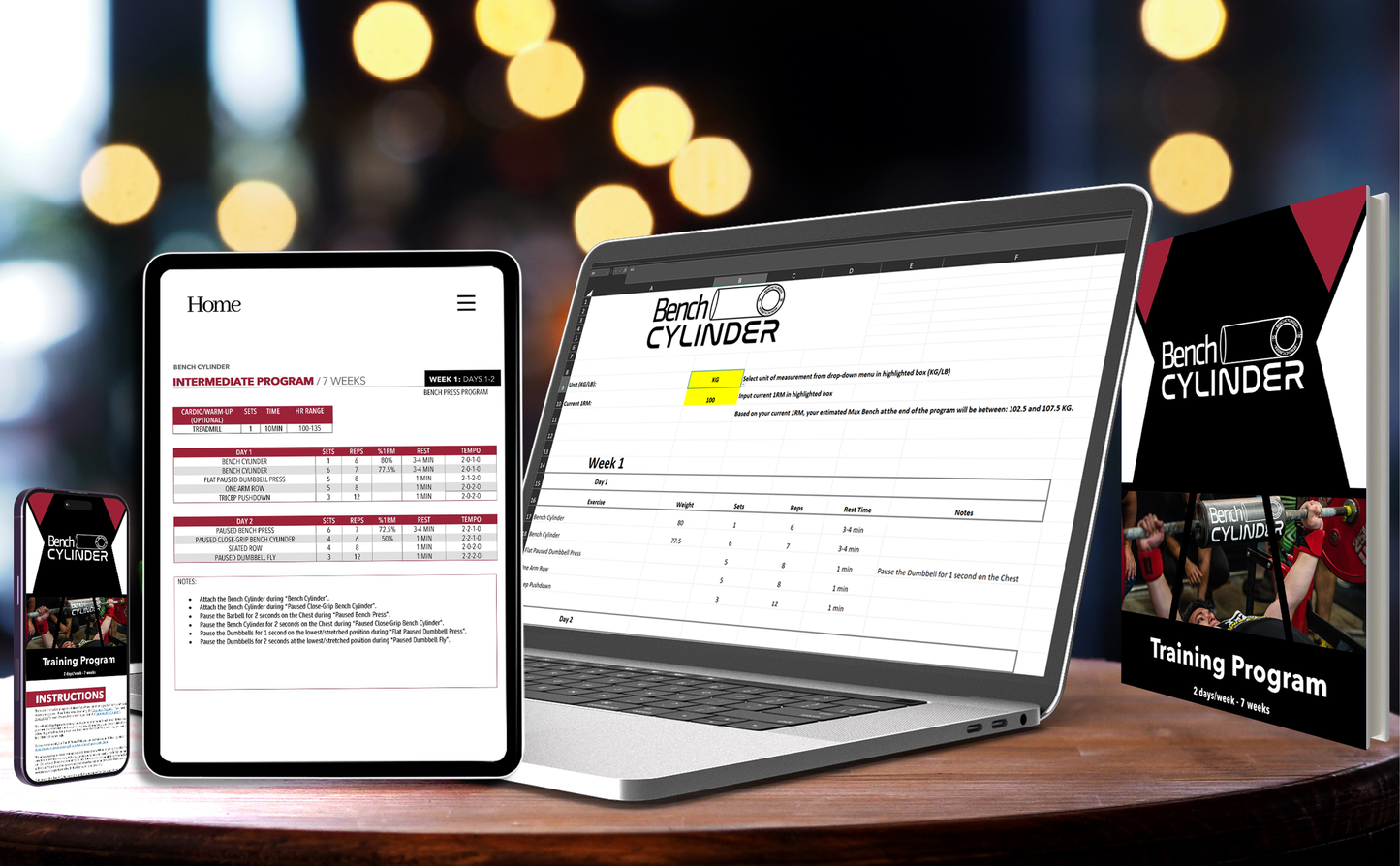 Bench Cylinder Training Program